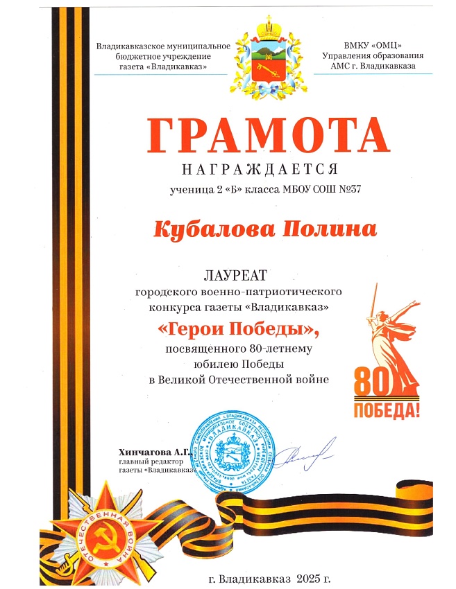 Достижения