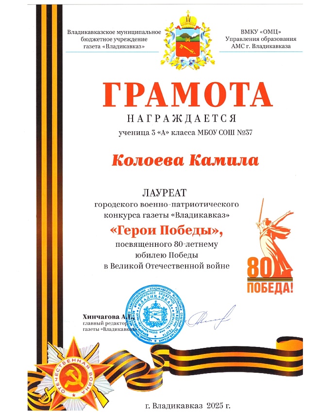 Достижения