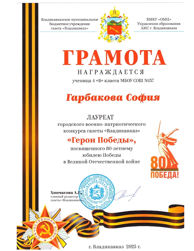 Достижения